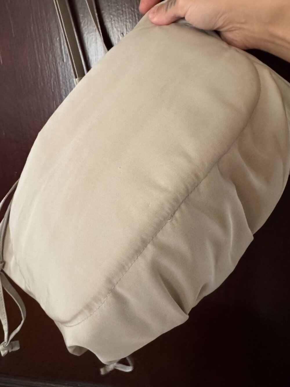 Drawstring nylon bag WITH insert - Picture 3 of 6